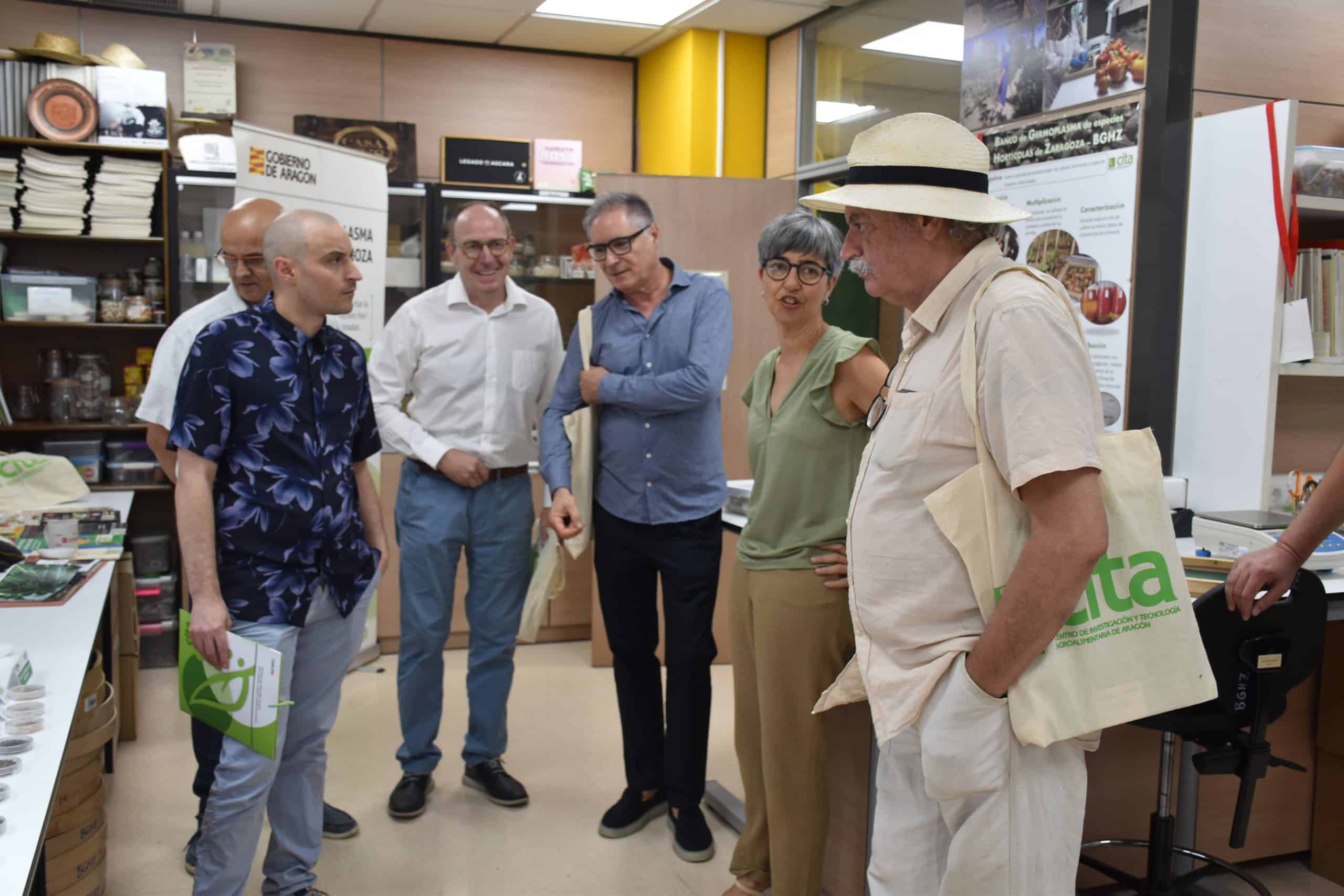 Lee más sobre el artículo Visita al Banco de Germoplasma Hortícola del CITA